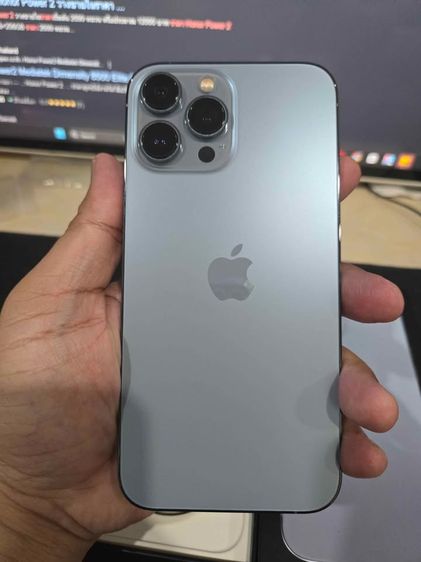 iPhone 13 Pro Max สีฟ้า (Sierra Blue)  รูปที่ 4