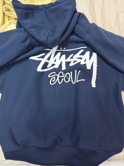 stussy hoddie zipออกชอปเกาหลีของแท้ อปกครบ รูปที่ 4