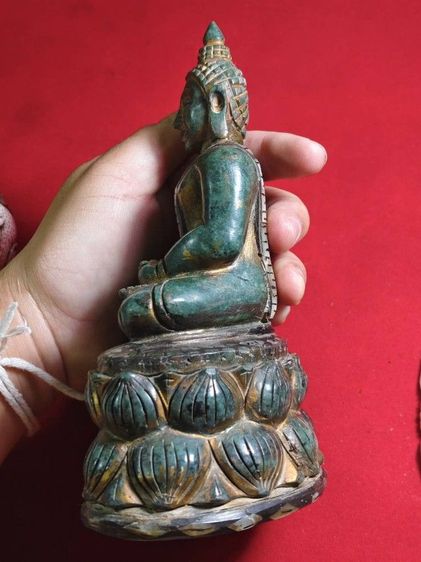 พระบูชาเนื้อหินสูง 6 นิ้วครึ่งหน้าตัก 3 นิ้ว รูปที่ 5