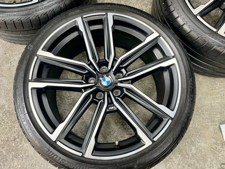 ล้อแม็ก BMW 430i ขอบ 19” 5 รู 112 ล้อสวยสีเดิม ยาง BRIDGESTONE 225-40R19 หลัง 255-35R19 ปี 21 พร้อมใช้งาน รูปที่ 5
