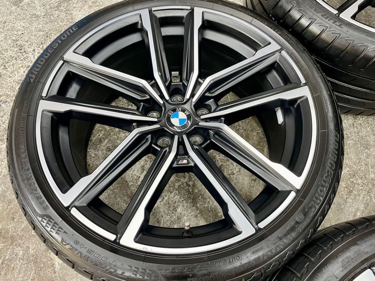 ล้อแม็ก BMW 430i ขอบ 19” 5 รู 112 ล้อสวยสีเดิม ยาง BRIDGESTONE 225-40R19 หลัง 255-35R19 ปี 21 พร้อมใช้งาน รูปที่ 6