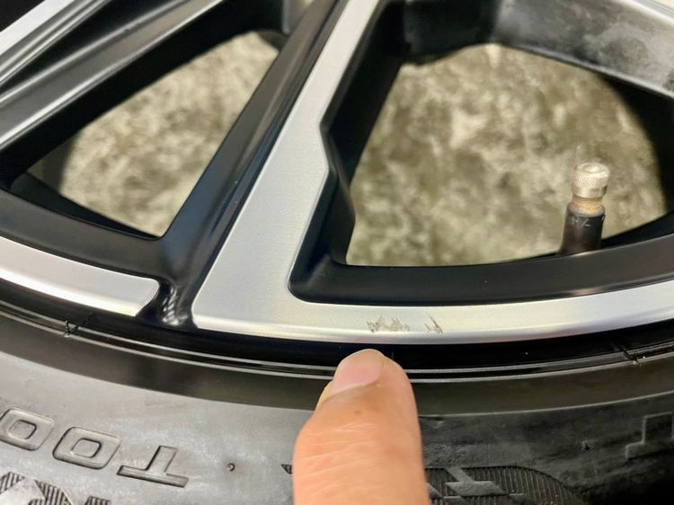 ล้อแม็ก BMW 430i ขอบ 19” 5 รู 112 ล้อสวยสีเดิม ยาง BRIDGESTONE 225-40R19 หลัง 255-35R19 ปี 21 พร้อมใช้งาน รูปที่ 8