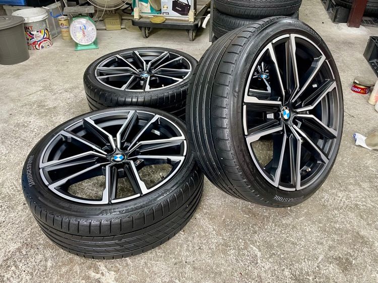 ล้อแม็ก BMW 430i ขอบ 19” 5 รู 112 ล้อสวยสีเดิม ยาง BRIDGESTONE 225-40R19 หลัง 255-35R19 ปี 21 พร้อมใช้งาน รูปที่ 2