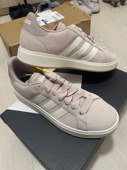 Adidas Grand Court Base 00s ผู้ชาย สีเบจ ใหม่