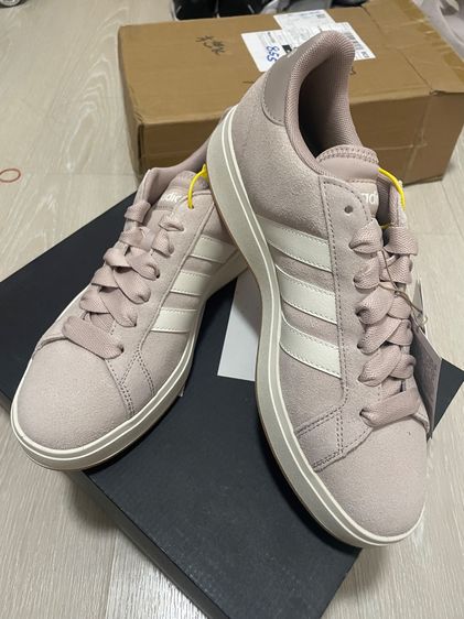 Adidas Grand Court Base 00s ผู้ชาย สีเบจ ใหม่ รูปที่ 3