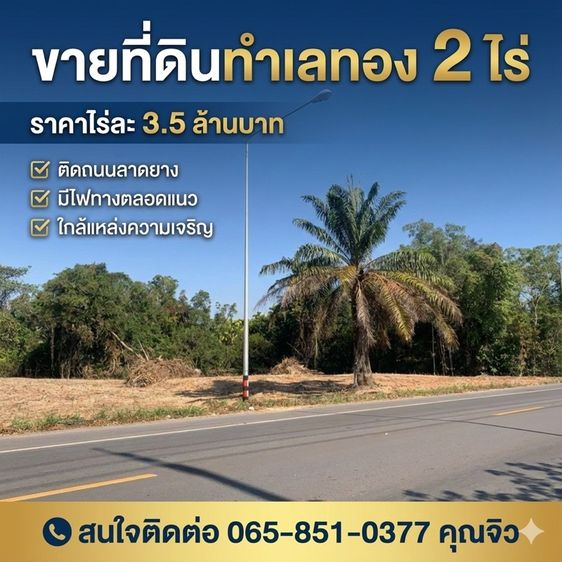 ไม่ใช่ ที่ดินทำเลสวย 2ไร่
