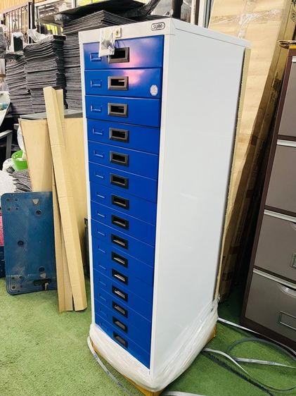 ตู้เหล็กเก็บแบบฟอร์ม15 ลิ้นชัก ยี่ห้อ SURE มีกุญแจ รูปที่ 8