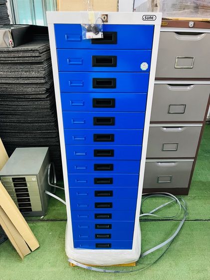 ตู้เหล็กเก็บแบบฟอร์ม15 ลิ้นชัก ยี่ห้อ SURE มีกุญแจ รูปที่ 4