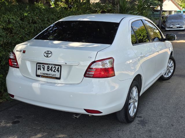 Toyota Vios 2012 1.5 E Sedan เบนซิน ไม่ติดแก๊ส เกียร์อัตโนมัติ ขาว รูปที่ 2