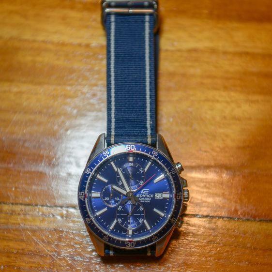 นาฬิกา casio edifice  ใช้งานปกติกระจกมีรอยตามรูป รูปที่ 3