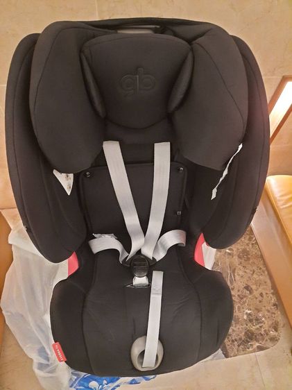 gb Gold Everna-Fix Child´S Car Seat for Cars with Isofix Goup 1(9-36 kg) From Approximately 9 Months Up to 12 Years, Velvet Black รูปที่ 12