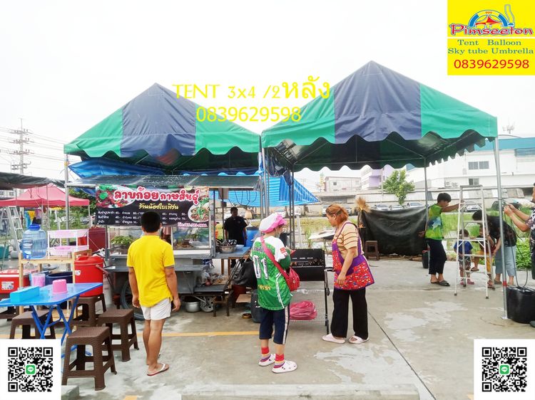 เต็นท์มือสองผ้าใบทรงโค้งและทรงจั่วราคาถูก เต็นท์ใหม่ราคาถูก รูปที่ 9