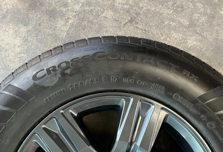 ✨ล้อแม็ก✨Toyota Revo ขอบ 17 สีเทาดำ พร้อมยาง 265-65-17 Continental💥ปี 25💥 รูปที่ 7