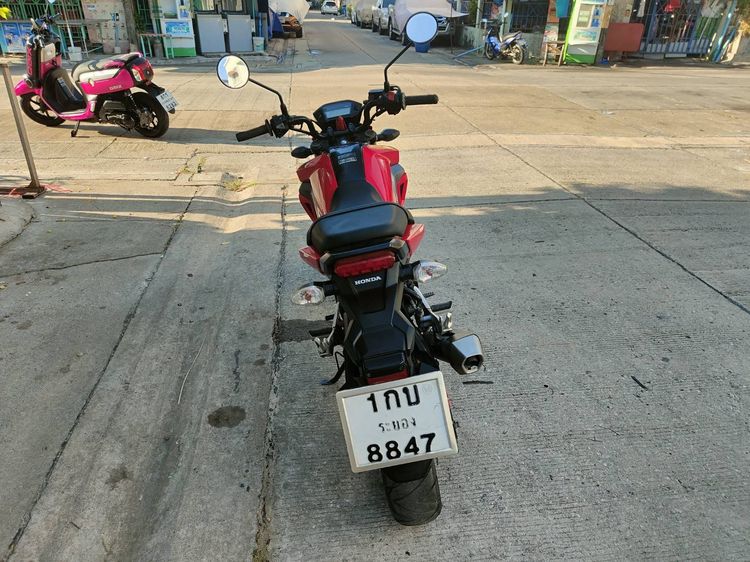 🛵ยังไงก็ขาย MSX125 ปี 59 เครื่องดี สีสวย สตาร์ทมือ รถบ้านพร้อมใช้งาน เปลี่ยนน้ำมันเครื่องฟรี ส่งฟรี30กิโล รูปที่ 5