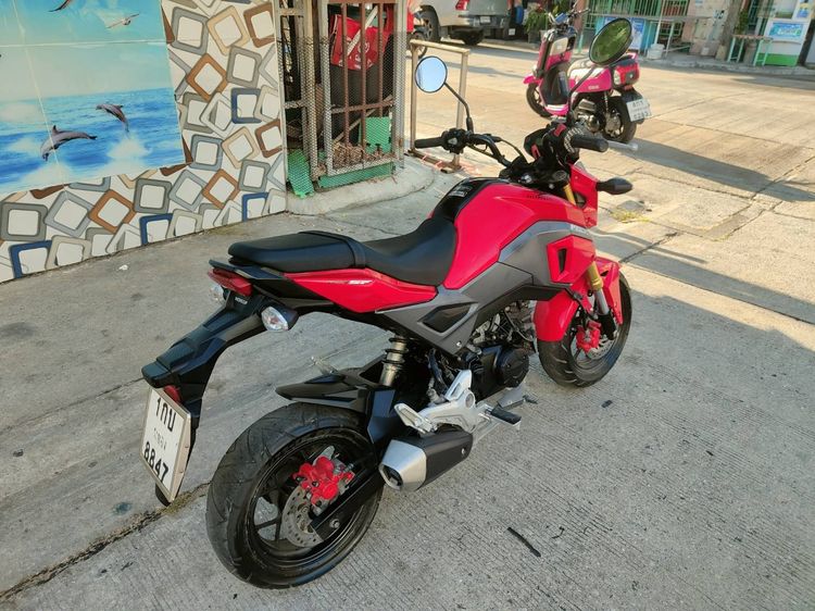 🛵ยังไงก็ขาย MSX125 ปี 59 เครื่องดี สีสวย สตาร์ทมือ รถบ้านพร้อมใช้งาน เปลี่ยนน้ำมันเครื่องฟรี ส่งฟรี30กิโล รูปที่ 7