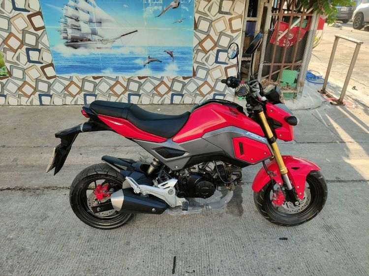 🛵ยังไงก็ขาย MSX125 ปี 59 เครื่องดี สีสวย สตาร์ทมือ รถบ้านพร้อมใช้งาน เปลี่ยนน้ำมันเครื่องฟรี ส่งฟรี30กิโล รูปที่ 3