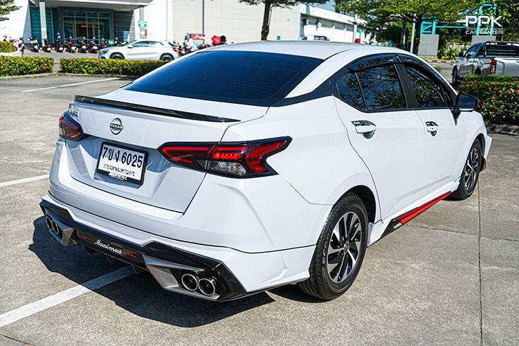 Nissan Almera 2023 1.0 V Sedan เบนซิน ไม่ติดแก๊ส เกียร์อัตโนมัติ เทา รูปที่ 4