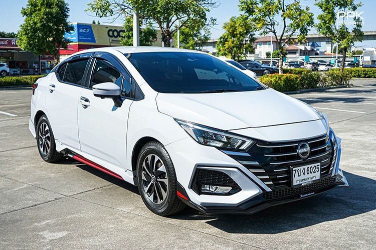 Nissan Almera 2023 1.0 V Sedan เบนซิน ไม่ติดแก๊ส เกียร์อัตโนมัติ เทา รูปที่ 3