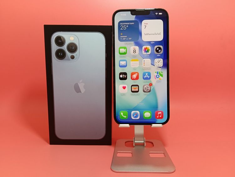 256 GB ขาย iPhone 13 Pro Max 256GB TH สีฟ้า มือ2