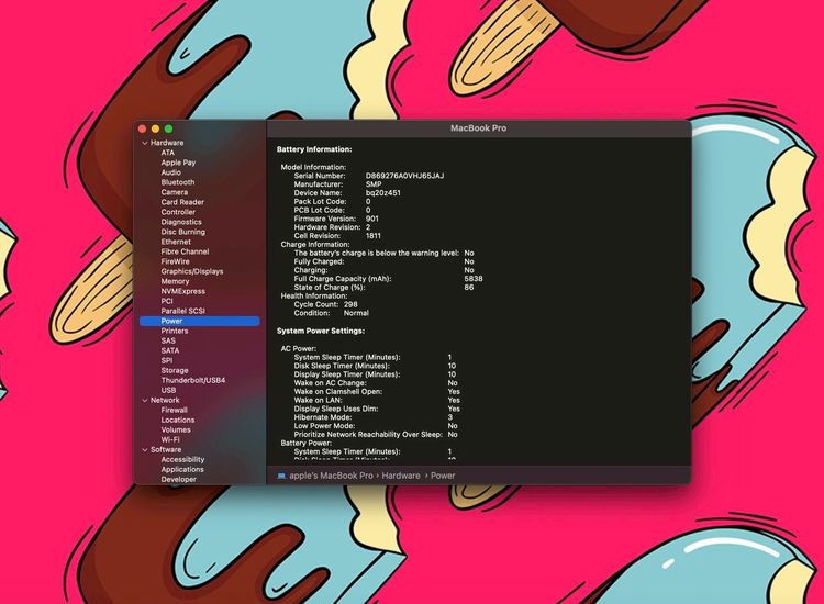 MacBook Pro 15-inch,2019 Four Thunderbolt 3 ports Intel Core i7 Ram16GB SSD256GB SpaceGray รูปที่ 14