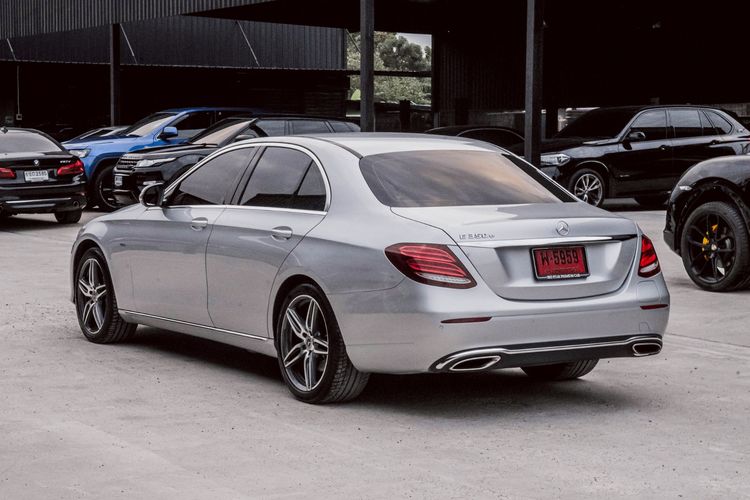 Mercedes-Benz E-Class 2017 E350 Sedan ปลั๊กอินไฮบริด (PHEV) ไม่ติดแก๊ส เกียร์อัตโนมัติ เทา รูปที่ 3