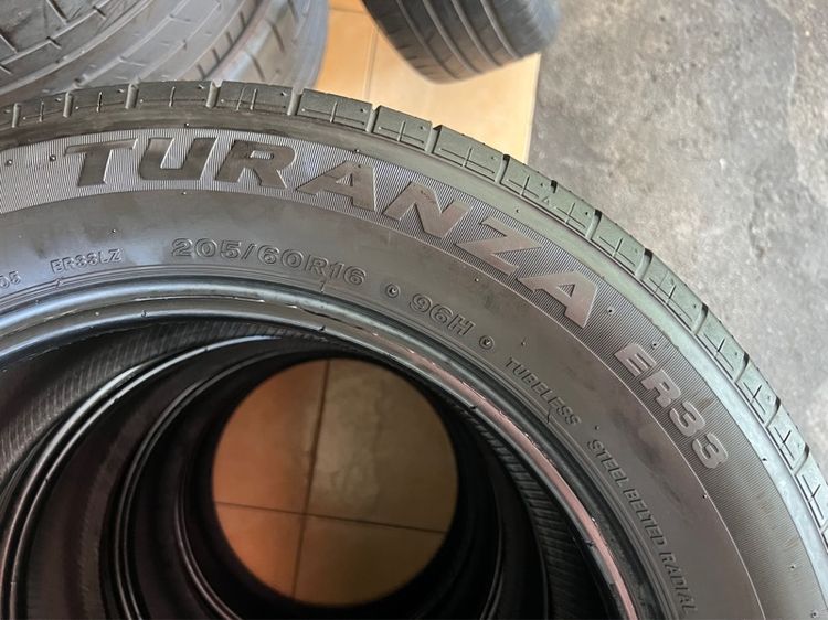 ยาง Bridgestone ER33 205 60 16 ปี23 เส้น 700 บาท ไม่ปะ Japan🇯🇵 รูปที่ 5