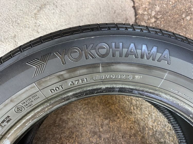 ยาง Yokohama 215 60 16 ปี22 คู่ 1000 บาท สภาพดี  รูปที่ 5