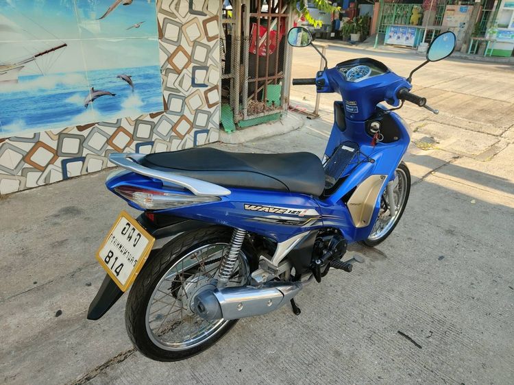 🛵ยังไงก็ขาย WAVE125 i ปี 55 เครื่องดี สีสวย สตาร์ทมือ รถบ้านเดิมๆ เล่มชุดโอนครบ+เปลี่ยนถ่ายน้ำมันเครื่องฟรี ส่งฟรี30 ก.ม รูปที่ 7