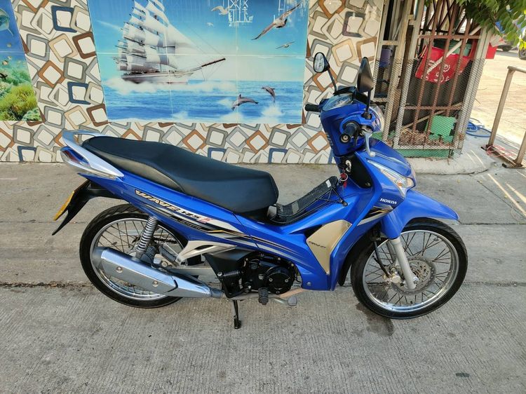 🛵ยังไงก็ขาย WAVE125 i ปี 55 เครื่องดี สีสวย สตาร์ทมือ รถบ้านเดิมๆ เล่มชุดโอนครบ+เปลี่ยนถ่ายน้ำมันเครื่องฟรี ส่งฟรี30 ก.ม รูปที่ 3
