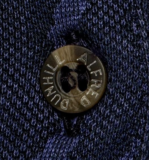 ⚠️MADE IN ITALY‼️เสื้อโปโล dunhill ของแท้ รุ่นใหม่ ผ้าและลายสวยหายาก รูปที่ 4