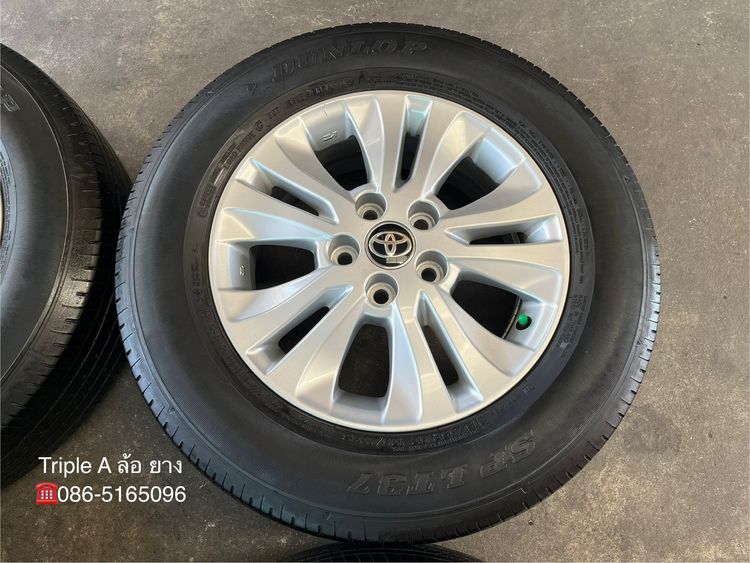 ✨ล้อแม็ก 5รู114✨Toyota Revo ขอบ 16 แถมยาง 215-65-16 Dunlop ปี 20 รูปที่ 5