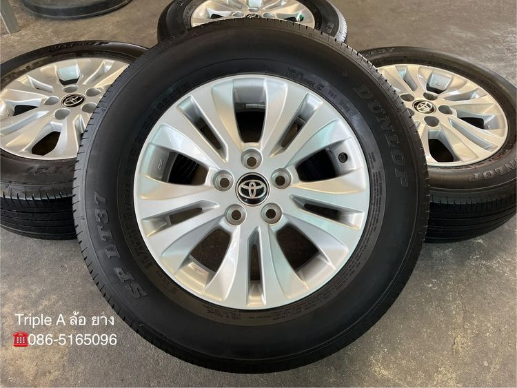 ✨ล้อแม็ก 5รู114✨Toyota Revo ขอบ 16 แถมยาง 215-65-16 Dunlop ปี 20 รูปที่ 2