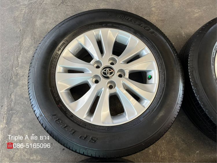 ✨ล้อแม็ก 5รู114✨Toyota Revo ขอบ 16 แถมยาง 215-65-16 Dunlop ปี 20 รูปที่ 4