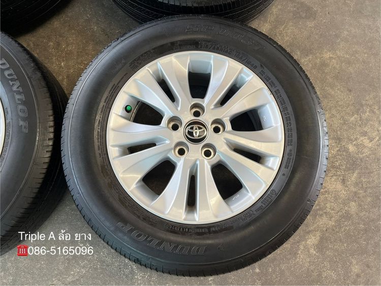 ✨ล้อแม็ก 5รู114✨Toyota Revo ขอบ 16 แถมยาง 215-65-16 Dunlop ปี 20 รูปที่ 3