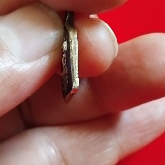 พระบ้านเก็บเก่า พระไพรีพินาศเนื้อสีเงินลงยาเก่า รูปที่ 4