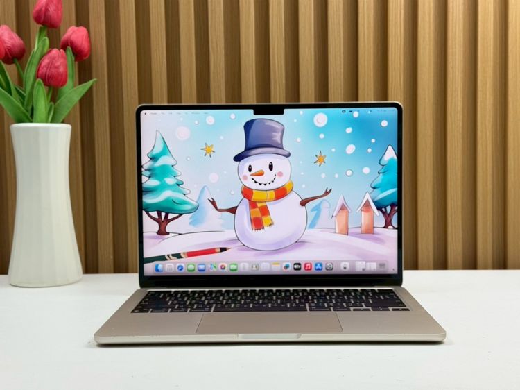 MacBook Air 13.6-inch M3 2024 Ram8GB SSD256GB Starlight 