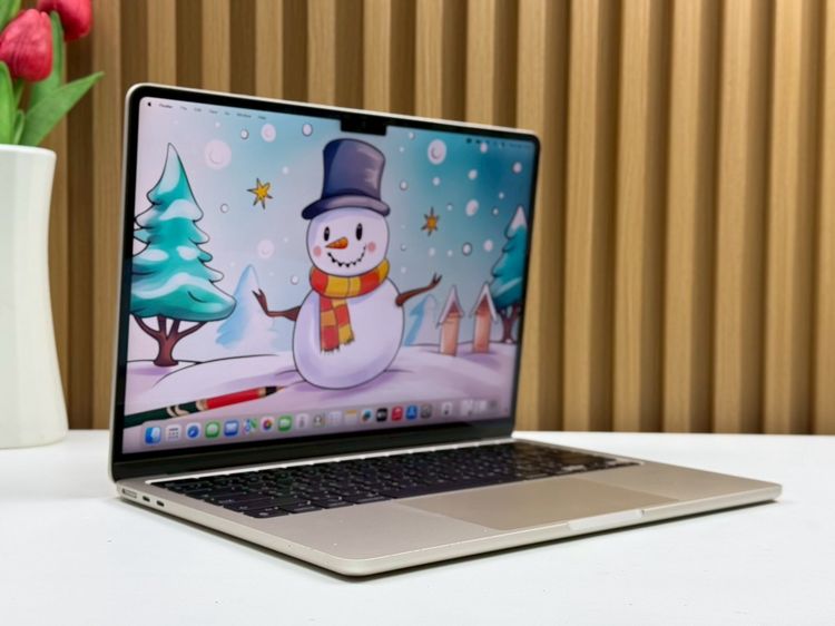 MacBook Air 13.6-inch M3 2024 Ram8GB SSD256GB Starlight  รูปที่ 3