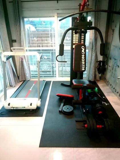 อื่นๆ อื่นๆ ลู่วิ่งไฟฟ้า north fitness และ home gym