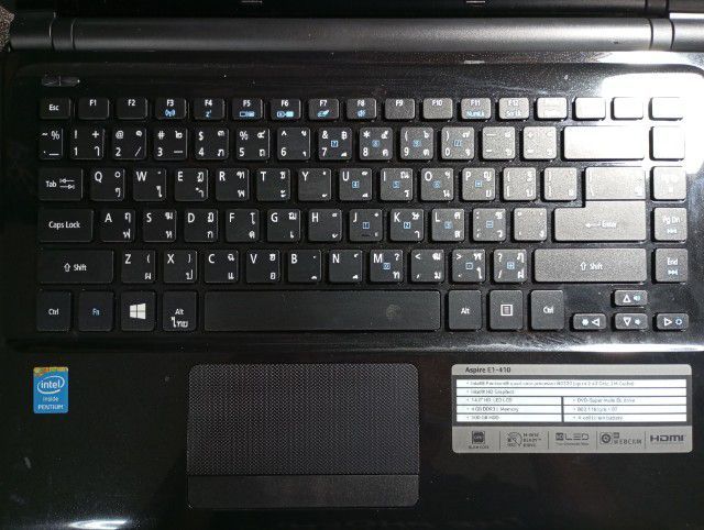 Acer E1-410 Pentium N3520
Ram 4 GB, HDD 500 GB
เครื่องสวยใช้งานปกติ ลื่นไหลดี รูปที่ 6
