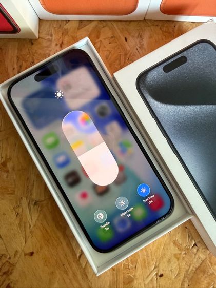 iPhone 15 Pro 128 GB สภาพเครื่อง 99 สวยๆ ไม่มีรอย สุขภาพแบต 100 รูปที่ 5