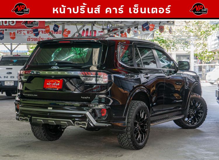 Ford Everest 2023 2.0 Titanium Plus Utility-car ดีเซล เกียร์อัตโนมัติ ดำ รูปที่ 4