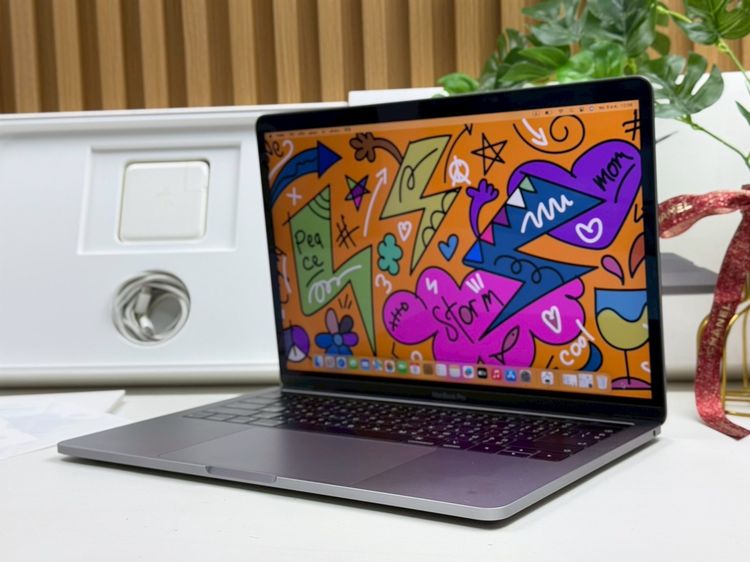 MacBook Pro (13-inch 2019 Two Thunderbolt 3 ports) Ram8gb SSD256gb SpaceGray  รูปที่ 2