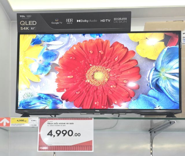 TCL QLED Google TV รุ่น 32S4K สมาร์ททีวี 32 นิ้ว
รุ่นใหม่ 2025 สภาพดีเยี่ยม พร้อมเสาอากาศ Digital TV รูปที่ 11