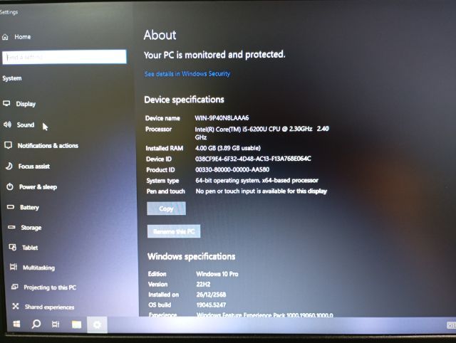 DELL Latitude 3470 Core i5 gen6
Ram 4 GB, SSD 120 GB
การ์ดจอแยก ดูหนังเล่นเกมส์ไม่มีสะดุด เครื่องสวยเหมือนใหม่ รูปที่ 9