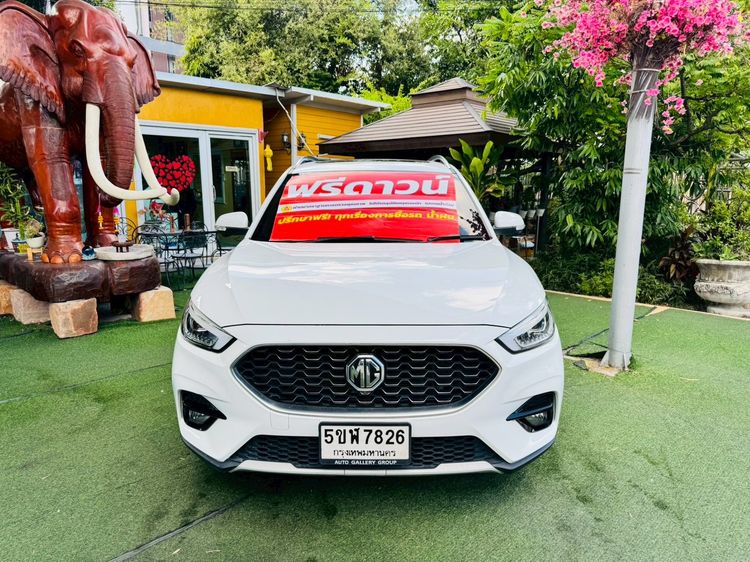 รถ MG ZS 1.5 V Sunroof สี ขาว