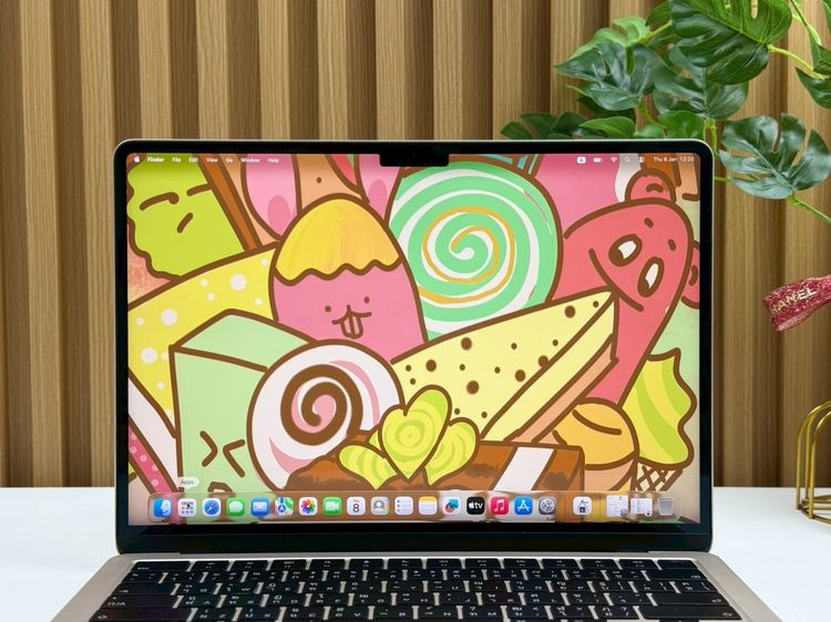 MacBook Air 13.6-inch M3 2024 Ram8GB SSD256GB Starlight  รูปที่ 4