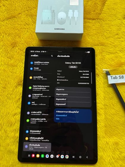 Samsung Tab S8-5G-โทรได้ใหม่มาก รูปที่ 2