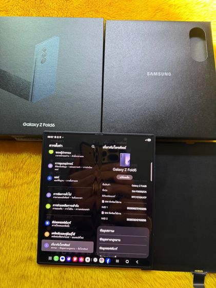 Samsung Z Fold6-ใหม่มากมีcareplus รูปที่ 2