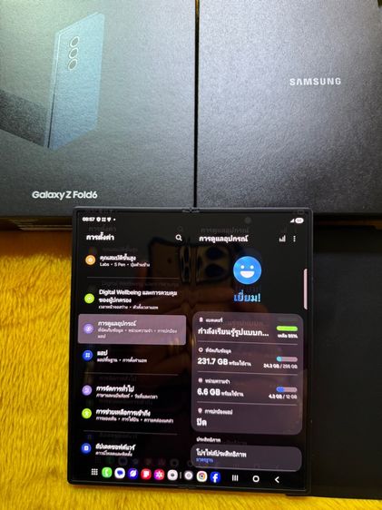 Samsung Z Fold6-ใหม่มากมีcareplus รูปที่ 3