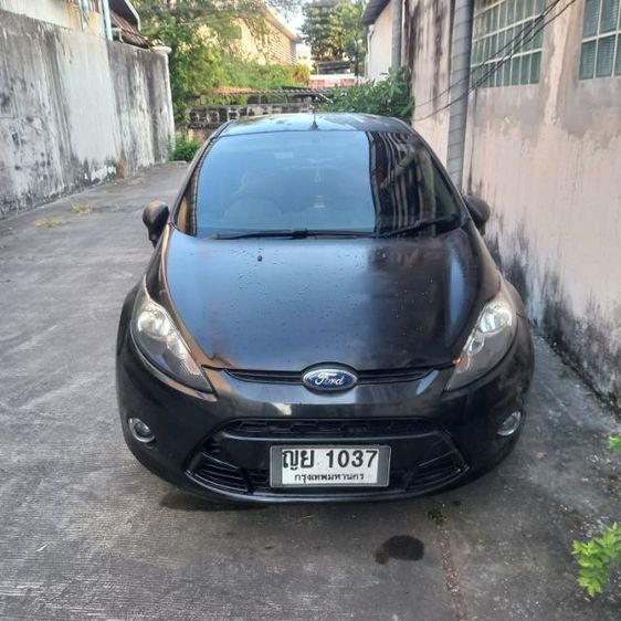 Ford Fiesta 2011 1.6 Sport Sedan เบนซิน ไม่ติดแก๊ส เกียร์อัตโนมัติ ดำ รูปที่ 4
